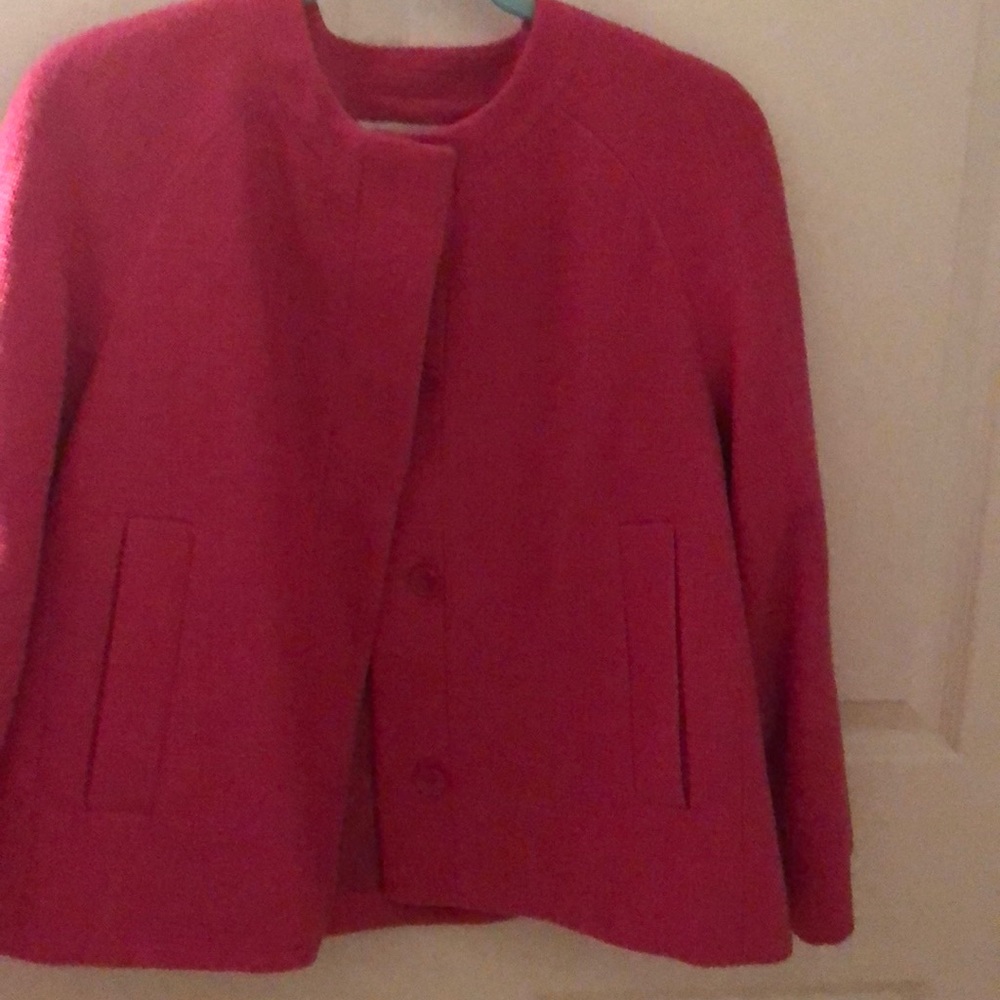Liz Claiborne Hot pink jacket.